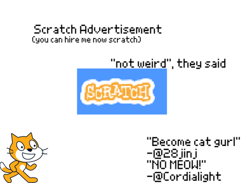 Scratch Advertisement