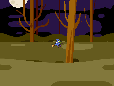 doom on the broom (pixilated)
