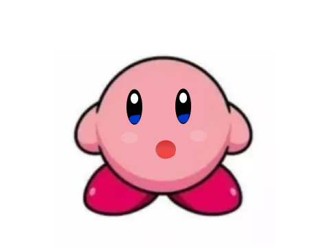 Remix and give kirby a face remix
