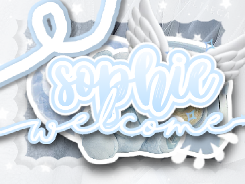 ୨♡୧ bce for sophie! ⤵ ´ˎ˗ 