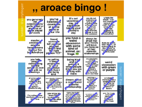 aroace bingo oh boy