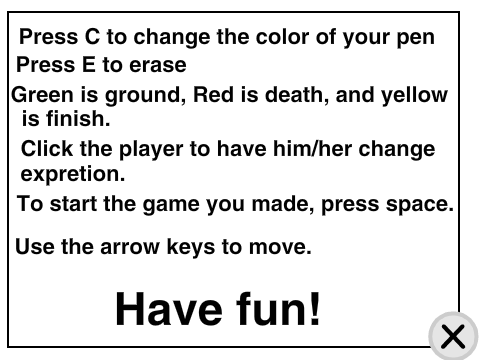 Make a Platformer Game!