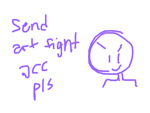 if you’re doing art fight!!