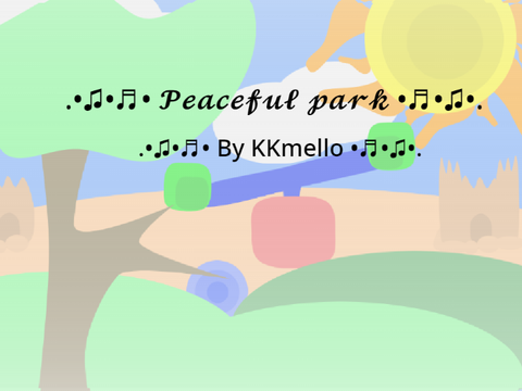 Peaceful park| A paralax