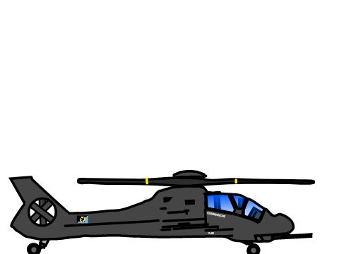 RAH-66 Commanche (Air To Ground Stealth Heli)