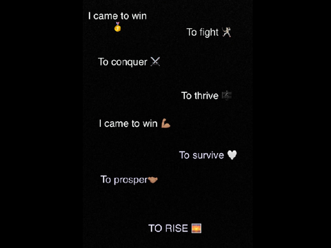 Came to win❤️