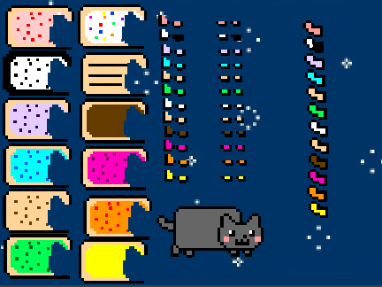 Nyan cat Dress-up remix