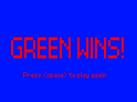 2 player pong game