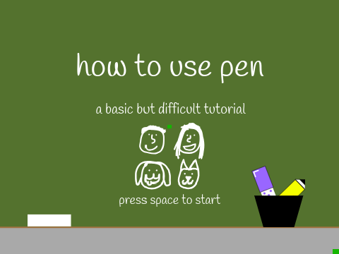 how to use pen (basic version)