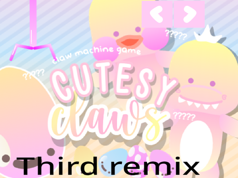 ☆☆ CUTESY CLAW : a claw machine game remix