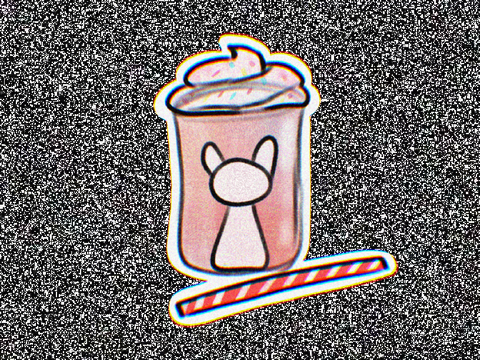 Strawberry Smoothie + Lil Bun
