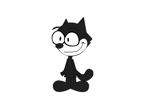 Felix the cat vector sprite Squid Game