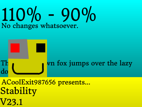 Stability V23.1