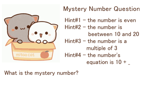 Interactive Mystery Number