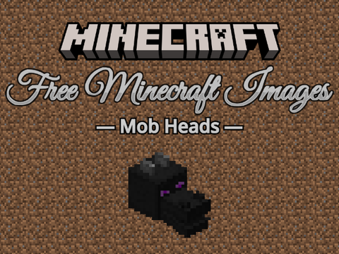 Free Minecraft Images ~Mob Heads~ / マイクラ素材 ～Mobの頭～