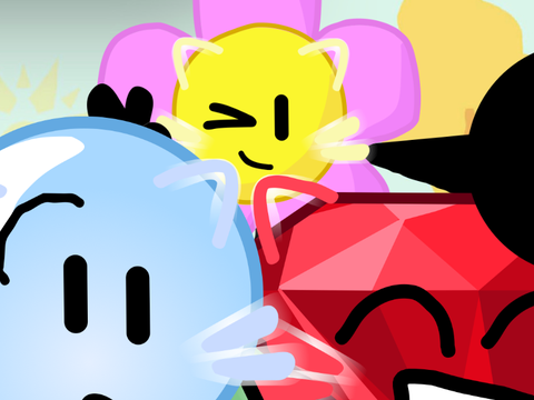 Bubble, Ruby, and Flower take a selfie w/ Filters!!