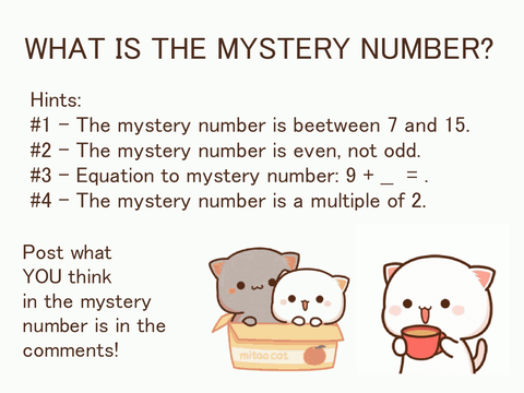What is the mystery number?