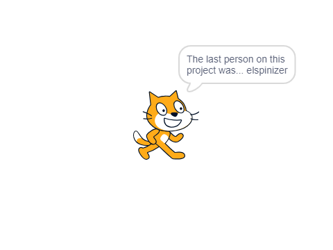 The last person on this project