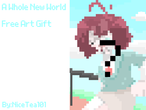 A Whole New World ll Free Art Gift ll #GGX