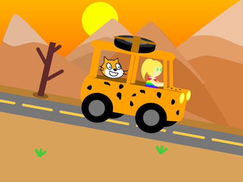 Safari ☀️✈️ ~ A parallax 