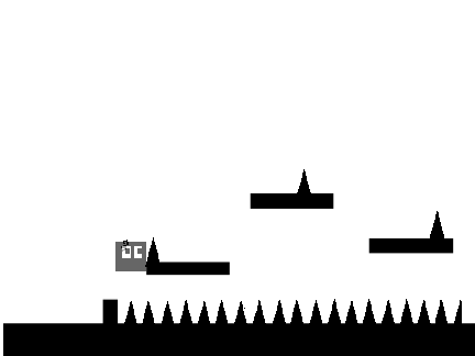 Cube Plaformer Speedrun AI