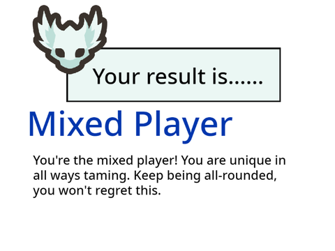 Taming.io Personality test! 