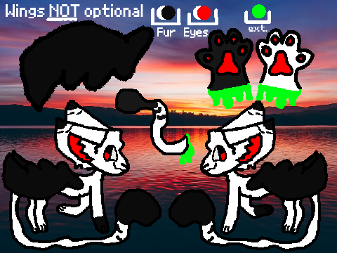New OC ref - Raven
