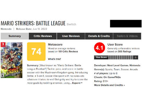 Mario Strikers: Battle League