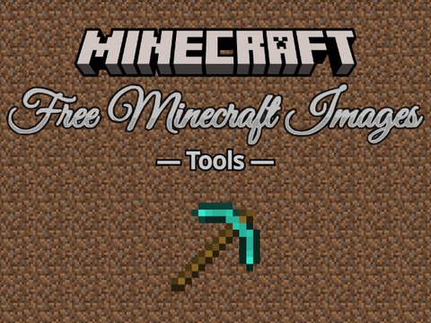 Free Minecraft Images ~Tools~ / マイクラ素材 ～ツール～