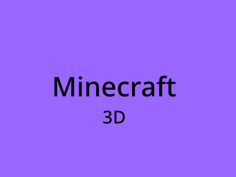 Minecraft 3D