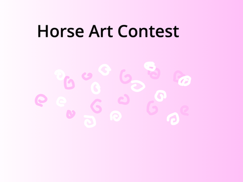 Horse Art Contest!!! [Closed]