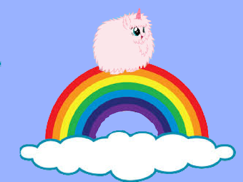 Pink Fluffy Unicorns Dancing On Rainbows remix
