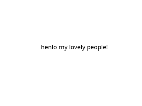 announcement.