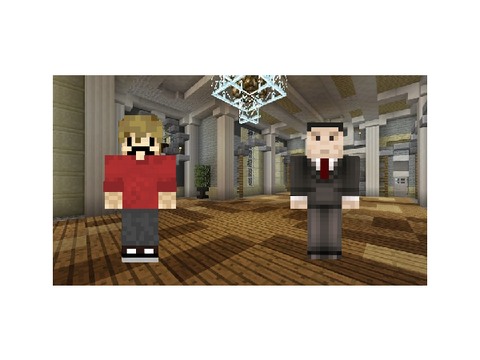 Grian takes Mumbo's mustache ???????????