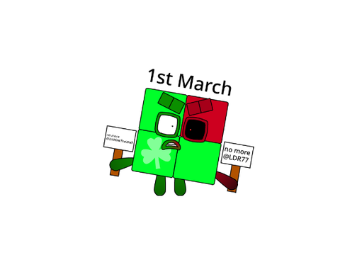 my 1st march in band