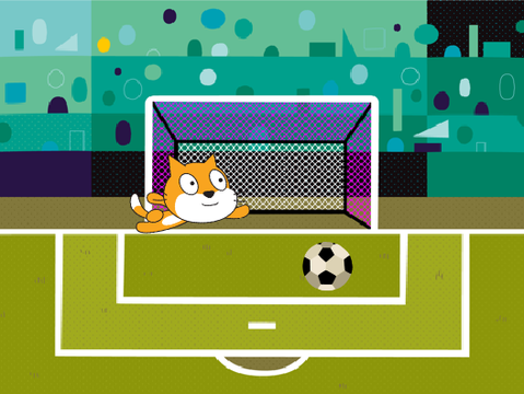 Dodge the soccer ball(with highscore)