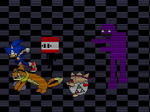 Add Yourself Running from the Purple Guy #3
