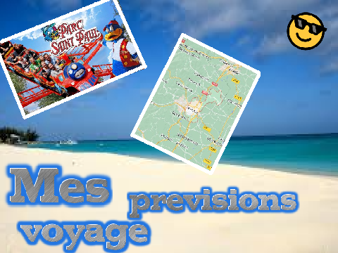 Mes prévisions voyage