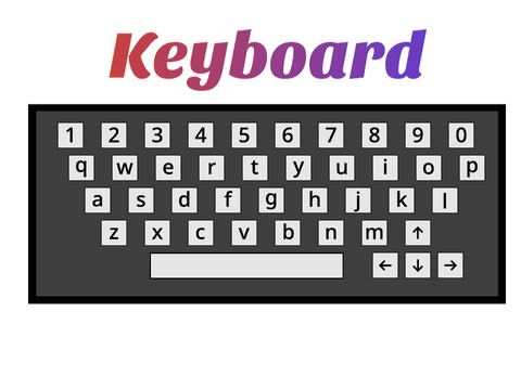 Keyboard in 87 blocks - Challenge