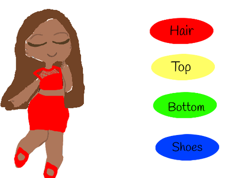 NEON DRESS UP #WIP