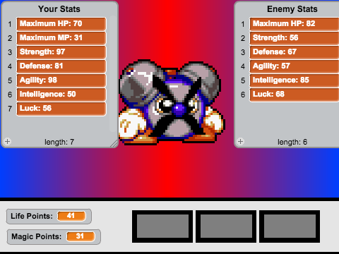 RPG Battle Engine