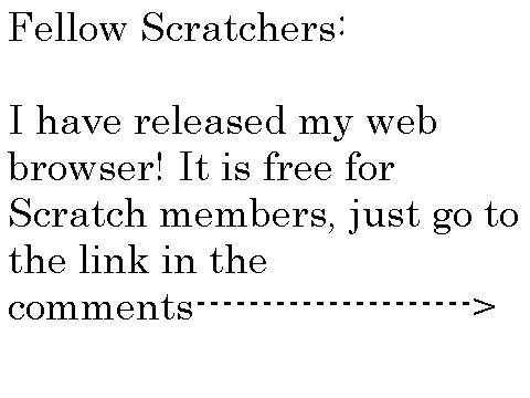 My web browser is out!