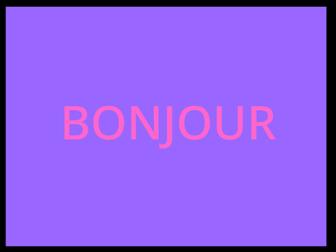 BONJOUR