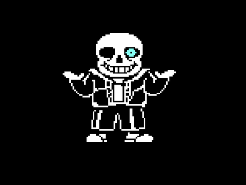 Sans sings megalovania lol