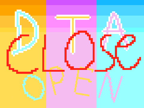 Rotating OPEN dta mobile friendly CLOSED