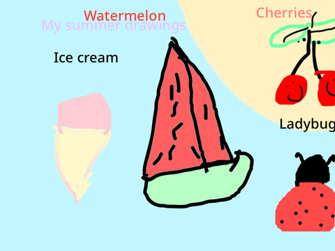 My summer drawings