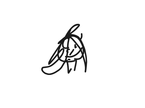 TWO second drawing of @magic-tree-house