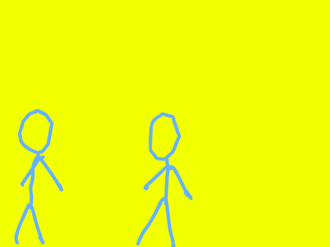 fight scene with no point