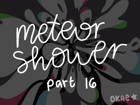 meteor shower, p16.