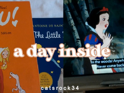 a day inside ☀️ 